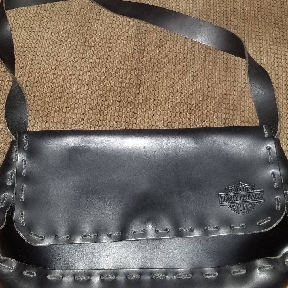 Genuine leather Harley Davidson purse